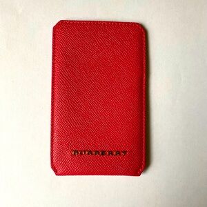 Burberry Leather Card Holder Excellent condition Never Used